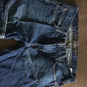 American Eagle Outfitters mens slim straight blue jeans 32/34